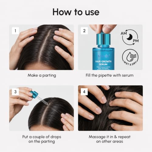 MAREE Hair Growth Serum for Men & Women - Caffeine Peptides