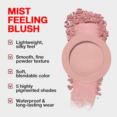 Pink Peach Matte Blush Palette – Lightweight, Blendable, Natural Finish