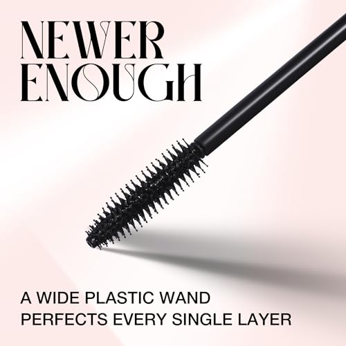 Black Mascara Never Enough ? Buildable Long-Lasting Volume ? Silky-Smooth Formula, Clump & Flake Free ? Soft Brush for Smooth Application ? 0.34 fl.oz. - Made in Italy