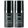 Tiege Hanley Anti Aging Face Serum for Men, Super Serum with Peptides, Retinyl Palmitate, and Sodium Hyaluronate to Firm Skin and Reduce Fine Lines, Men¡¯s Skin Care, 0.5 Fl Oz, 2 Pack