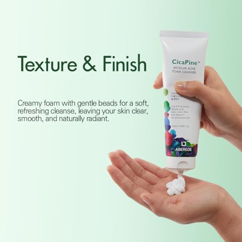 Cicapine Micellar Foam Cleanser 4.06 fl oz / 120ml