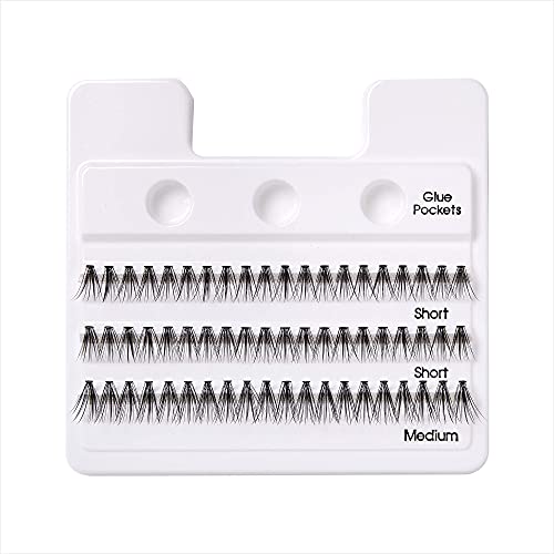 KISS Lash Couture Venus 60 Faux Mink Clusters + Rosewater Remover