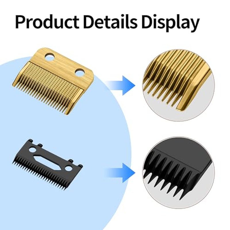 Lutinhus Replacement Blades for FX870 Clippers - Gold Taper Blade