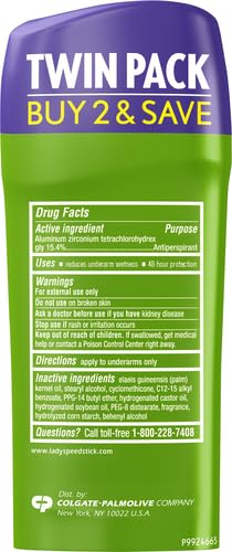 Invisible Dry Antiperspirant Stick, 24-Hour Fresh Protection, 2-Pack