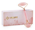 Rose Quartz Face Roller - Jade Facial Massager for Women