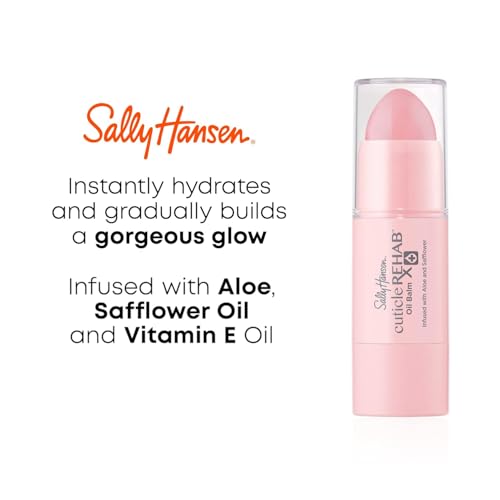 Sally Hansen Cuticle Rehab Oil Balm - Hydrating Nail Care Treatment