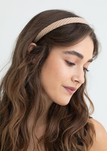 Knitted Headbands for Women, Non Slip Hair Accessories, 4 Pack
