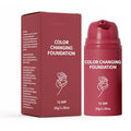 Korean Color Changing Foundation for Mature Skin - 24hr Waterproof