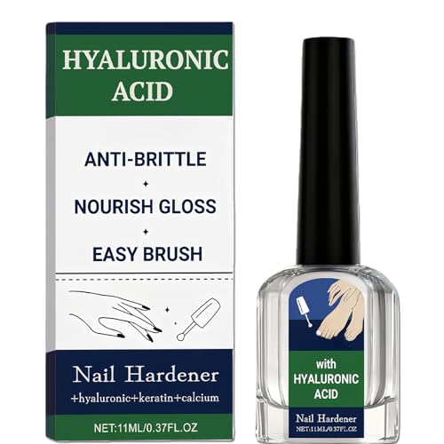 NovaCharm Hyaluronic Acid Nail Hardener - Strengthens Brittle Nails