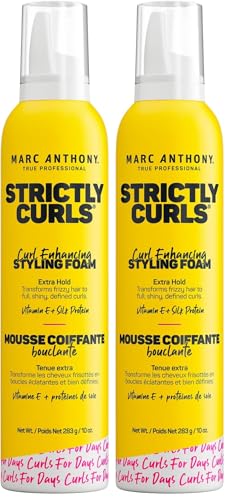 Marc Anthony Curl Enhancing Mousse - Extra Hold Styling Foam
