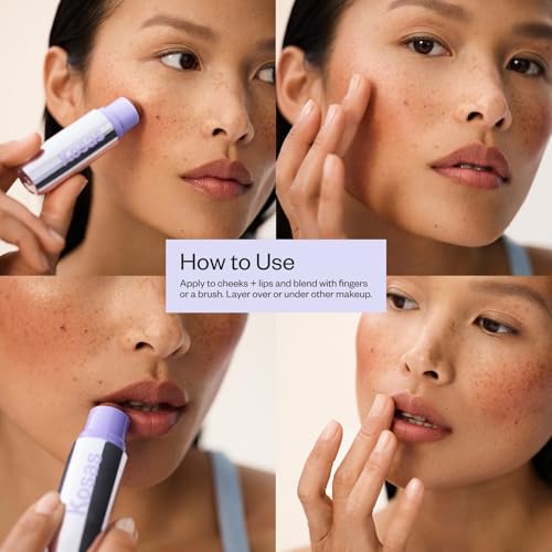 Kosas Impressionist Multiuse Lip & Cheek Tint - Ripe, Buildable, Hydrating, 12-Hour Wear