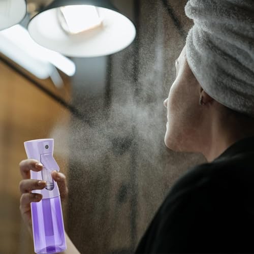 Continuous Fine Mist Spray Bottle 10oz - Hair, Plants, Skin Care