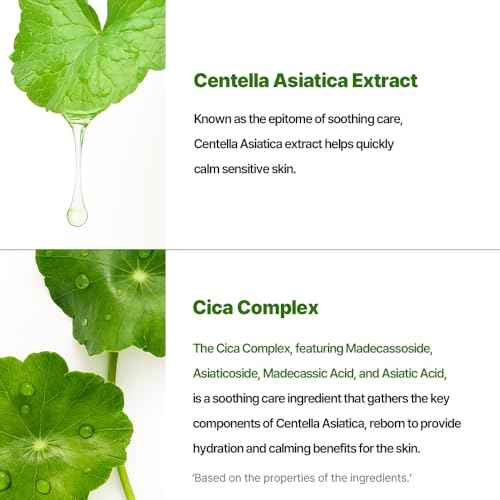 AVCA CICA Rebalancing Essence Facial Toner - Korean Toner with Centella Asiatica for Hydrating & Soothing, ph5.5 Trouble Care, Korean Skin Care (1L/33.8fl.oz.)