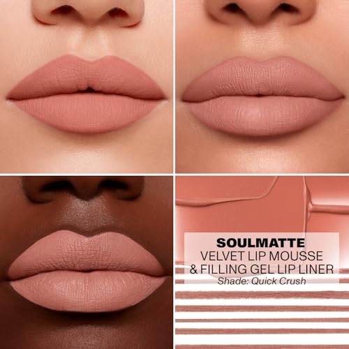 Morphe Soulmatte Velvet Lip Mousse - Matte Liquid Lipstick