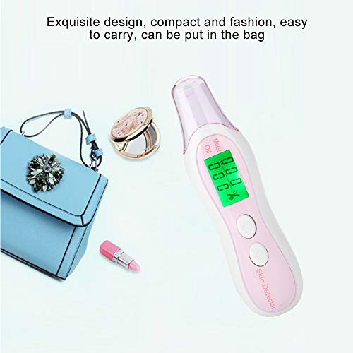 Digital Skin Moisture Oil Analyzer Tester Pen LCD