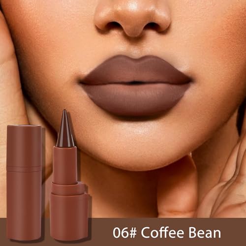 2-in-1 Lip Liner & Lipstick Set - Waterproof Matte