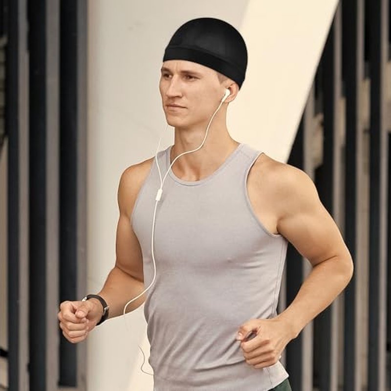 3-Pack Satin Wave Caps for Sleeping & Shower – Unisex Hair Bonnets