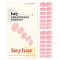 Heyhae Semi Cured Gel Nail Strips - Salon Quality Beige Pink