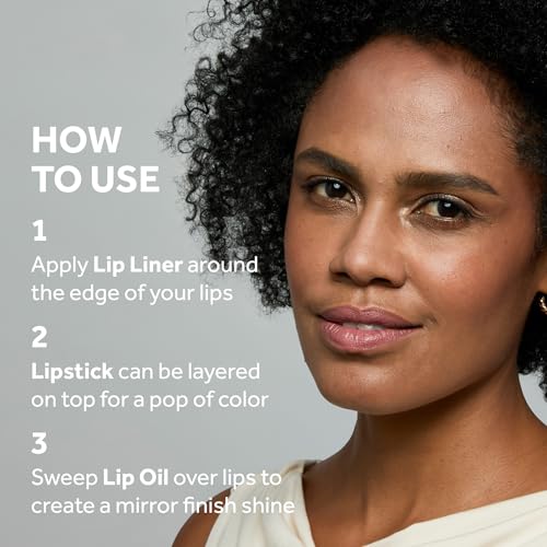 No7 Pro Artist Lip Liner - Precision Edit Lip Liner Pencil with a Creamy, Matte Finish - Helps Prevent Lipstick Bleeding and Enhances Lip Shape - Modern Nude Chic (0.04 oz)