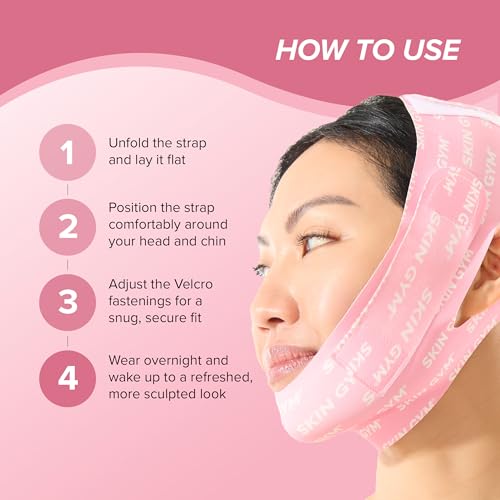 Skin Gym Adjustable Chin Strap for Sleeping | Jawline Lift
