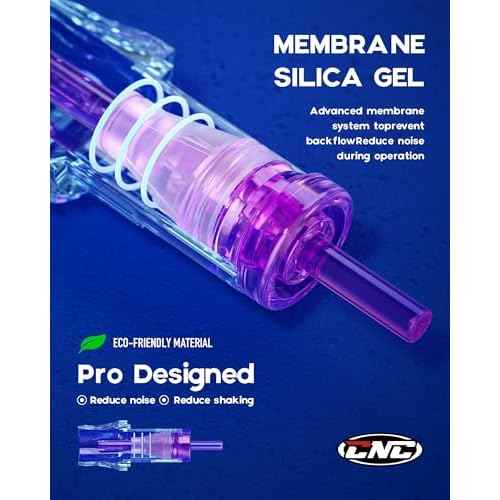 CNC Tattoo Cartridge Needles 200pcs Assorted Needle with Membrane RL RS RM Mixed Cartridges for Tattooing Supplies EN04B-200KIT-A