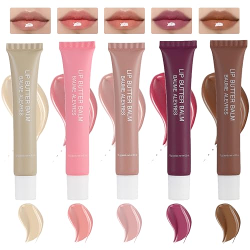 Bekoeen Lip Butter Balm Hydrating Gloss – 5 Colors