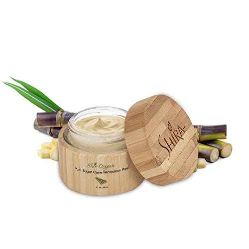 Shira Shir-Organic Pure Sugarcane Microderm Peel Loosens And Dissolves Dead Skin Cells Reveals Hydrated and Youthful-Looking Skin - All Skin Types (50 ml.)