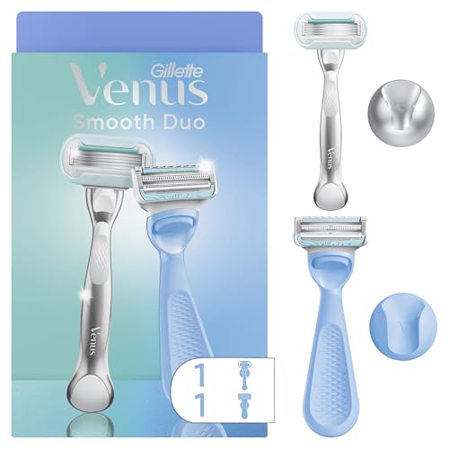Gillette Venus Women's Razor Shaving Kit for Body & Pubic Hair, Sensitive Skin
