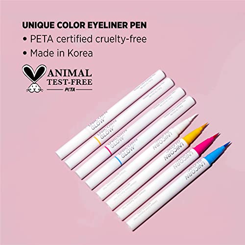 Unicorn Glow White Eyeliner Pen - Color Droplet
