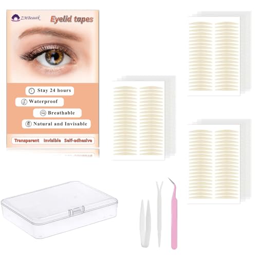 600Pcs 3MM Eyelid Lift Strips - Double Eyelid Tape for Hooded Eyes