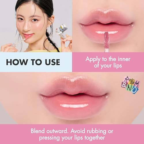 rom&nd Glasting Color Gloss - Korean Lip Oil | Peony Ballet 01
