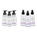 J.R. Watkins Bundle Lavender Foaming Hand Soap 9 fl oz 3 Pack + Lavender Room Freshener 4 fl oz 3 Pack