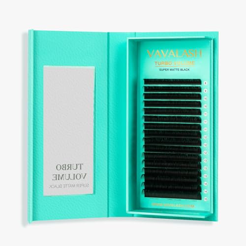 Shimmy-Free Matte Black Lash Extensions 0.03mm, C/CC/D Curl 8-15mm