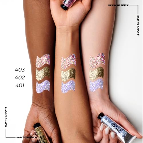 Lamel Insta Glitter Bomb Holographic Face & Body Gel