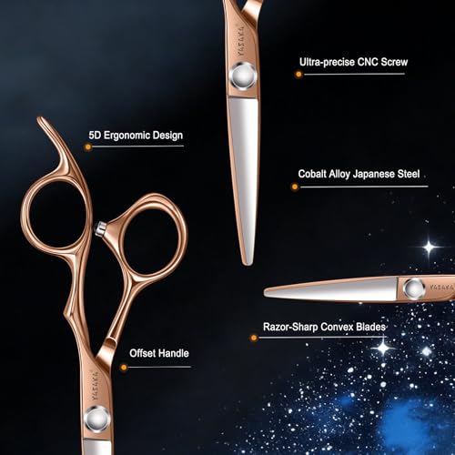 YASAKA 5.5" Professional Barber Hair Scissors Cobalt Steel