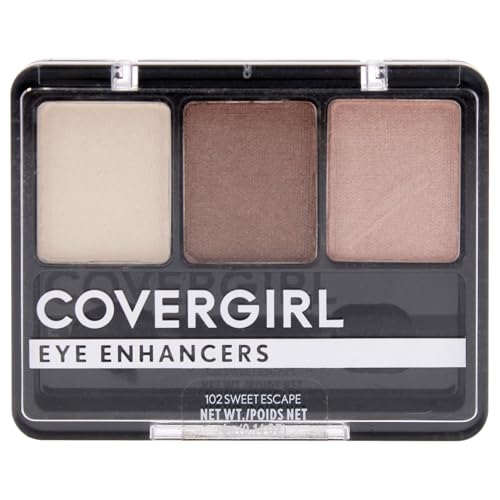 COVERGIRL Eye Enhancers 3-Kit Eyeshadow with Double-Ended Applicator