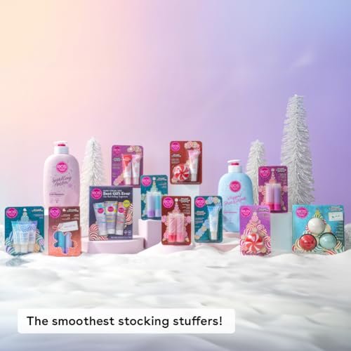 eos Holiday Lip Scrub Exfoliator- Candy Cane Sugar Scrub, Limited-Edition Moisturizing Lip Treatment, Stocking Stuffers, 0.56 oz