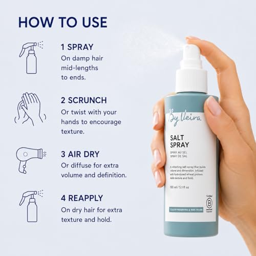 Salt Spray for Hair - Texturizing Beach Waves & Volume