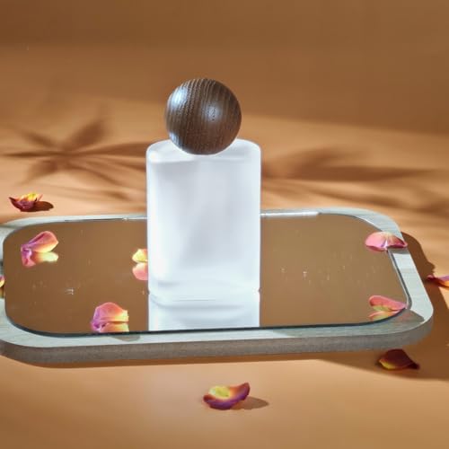 50ml Frosted Glass Perfume Spray Bottle with 3 Dispensers