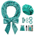 Gwabee No Heat Overnight Curl Headband, 70" Soft Velvet Wrap