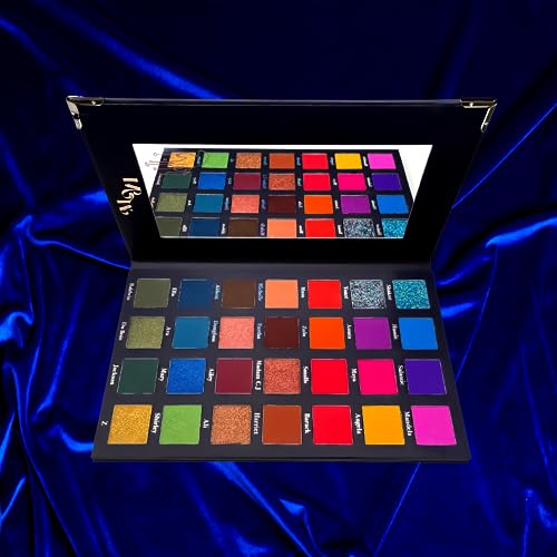 | Oracle Palette :Vol I | Eyeshadow and Pressed Pigment Palette 28 Shades INSPIRED BY REAL LIFE EVENTS