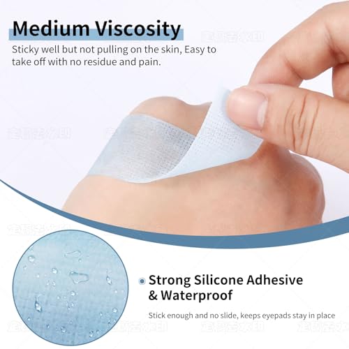 Sensitive Eyelash Extension Tape - Pain-Free, Residue-Free, 4 Rolls