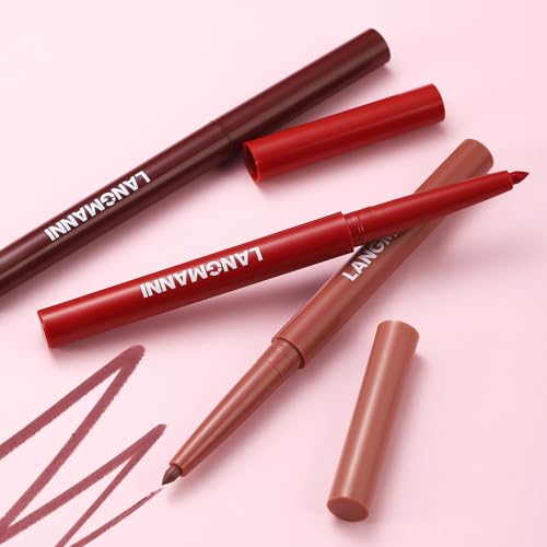 12Pcs Lip Liner & Lipstick Set - 6 Colors, Long-Lasting