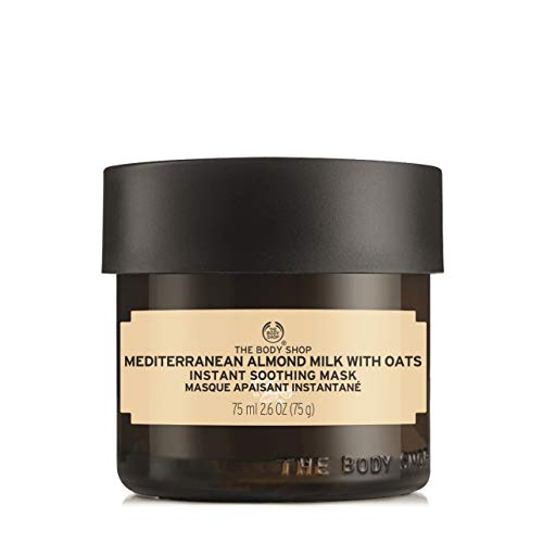 The Body Shop Mediterranean Almond Milk with Oats Instant Soothing Face Mask, 2.6 Oz
