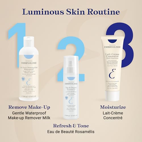 Embryolisse Gentle Makeup Remover Milk 6.76oz | 4-in-1 Cleanser