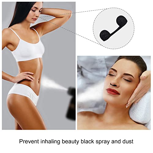 50 Pack Disposable Nose Filters for Spray Tanning & Allergies