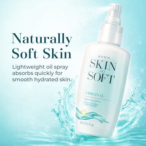 Moisturizing Bath Oil Spray with Jojoba & Vitamin E - 5 oz
