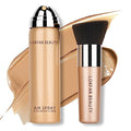 LOKFAR AirBrush Foundation Spray Kit with Brush - Full Coverage
