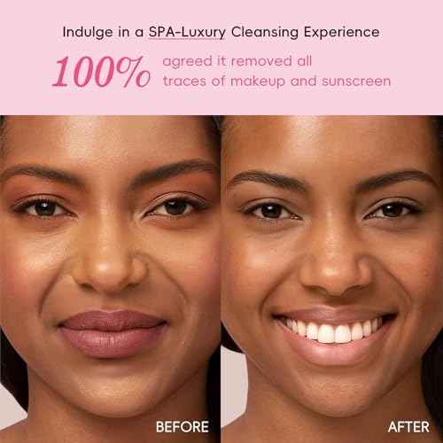 Cleansing Balm Makeup Remover with Japan Sakura Extracts, Hyaluronic Acid, Nourishing Melting Cleanser, Non-Greasy, Cleanses, Removes Makeup & Moisturizes Skin, All-in-One Facial Cleanser