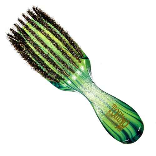 Torino Pro Wave Brush #8739-7 Row Medium Hard bristles -Reinforced Bristles - Great for Wolfing and thick hair- your 360 Waves